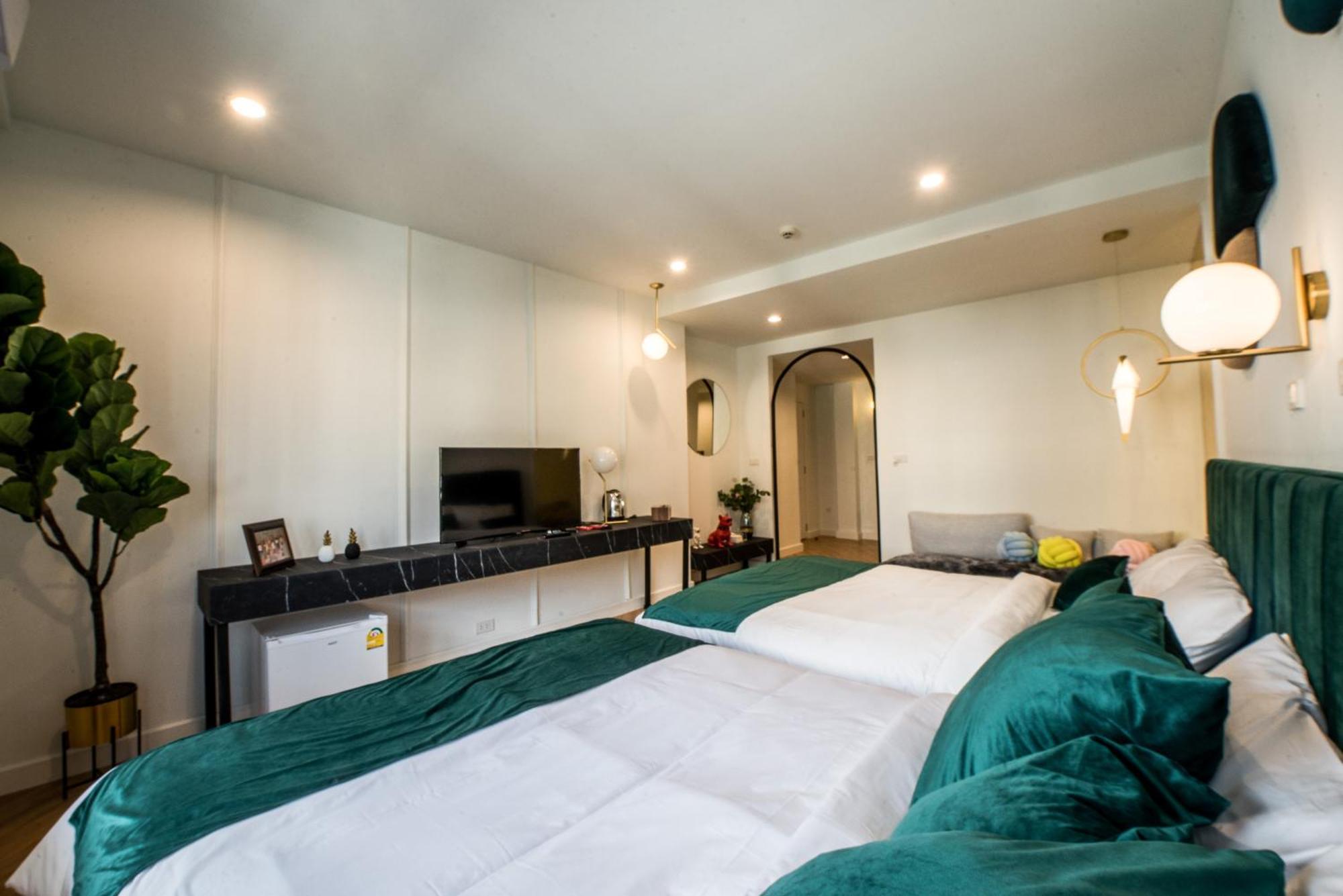 Theme Boutique Hotel Bangkok Makkasan Rom bilde